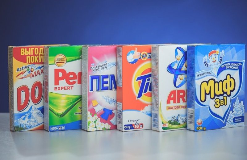 Марки стиральных порошков