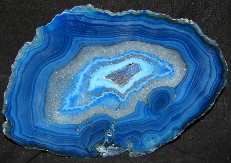 Синий агат Оникс слэб