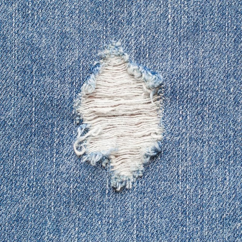 Рваная ткань