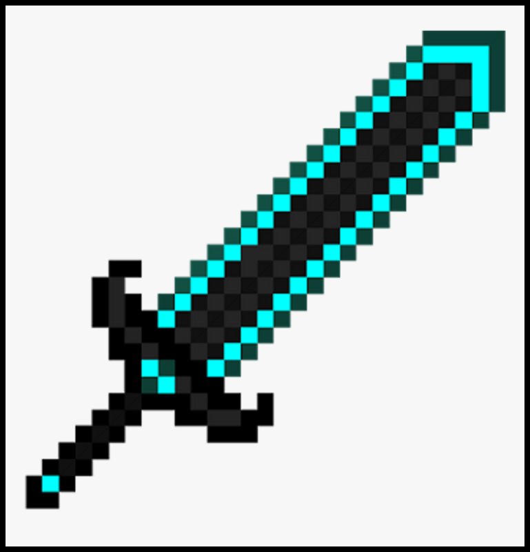 НЕЗЕРИТОВЫЙ меч из МАЙНКРАФТА