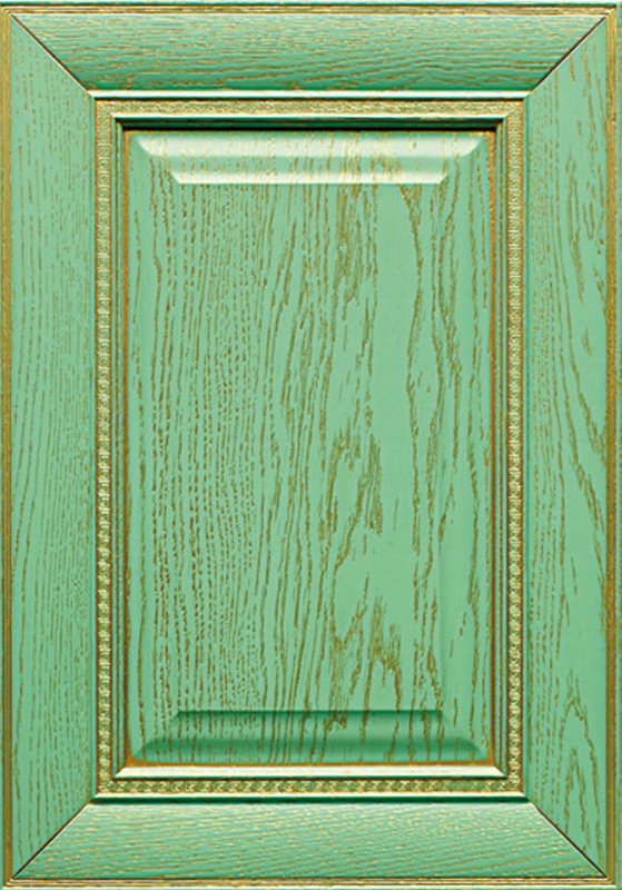 Фасад Ависта Квин 2 ясень белый патина золото