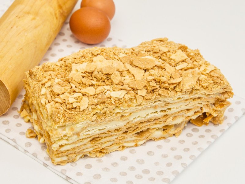 Наполеон торт тайёрлаш