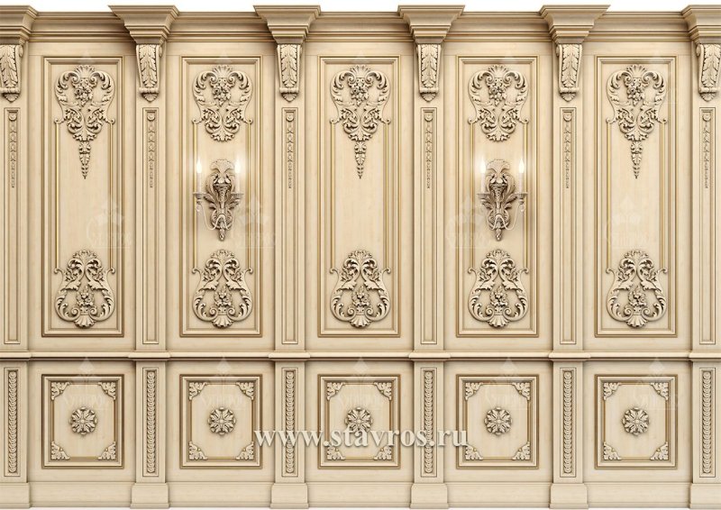 Панели буазери 3d Max