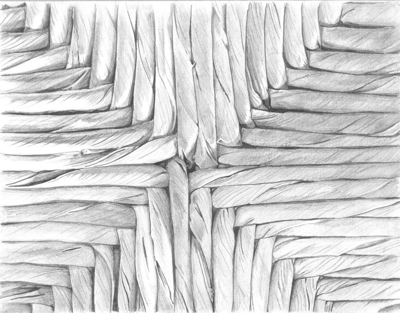 Штрихи карандашом