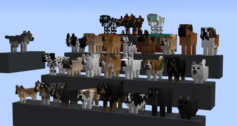 Better Dogs 1.19.3 майнкрафт