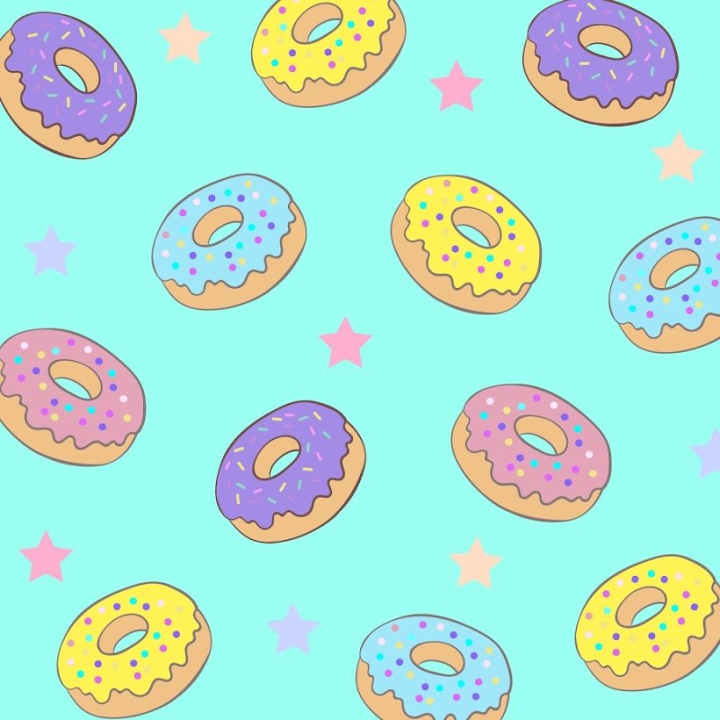 Пончики фон