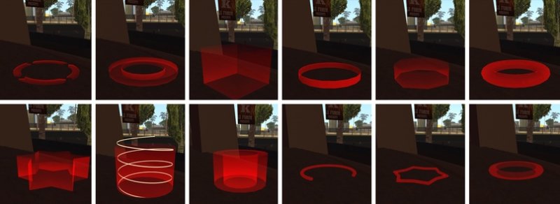 Красная метка самп