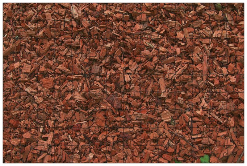 Кора щепа мульча