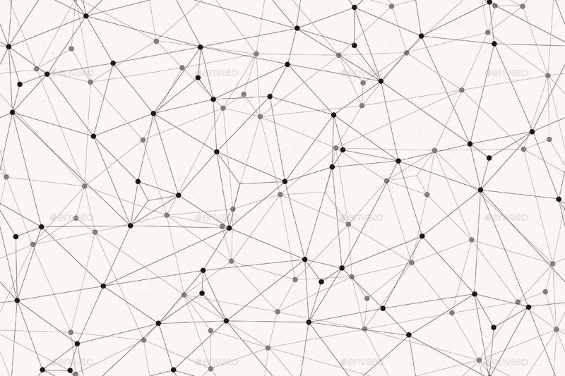 Полигональная сетка паттерн