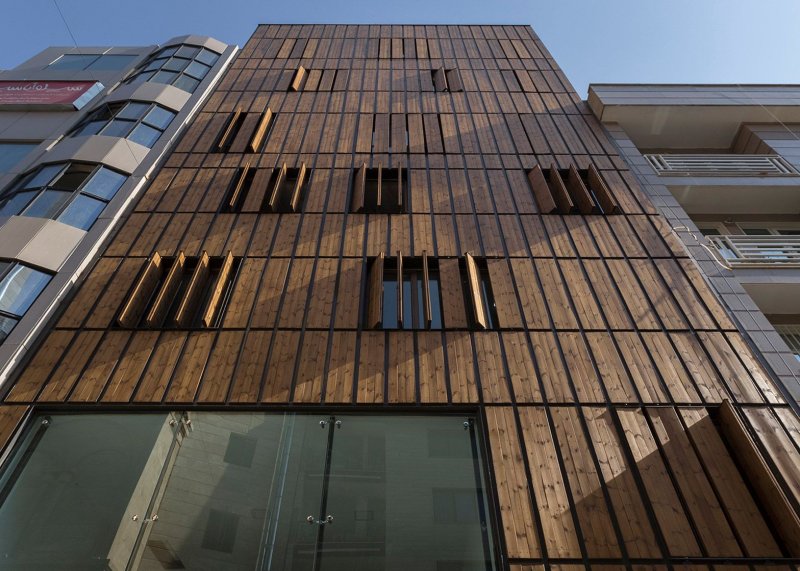 Фасадные ламели Alumwood