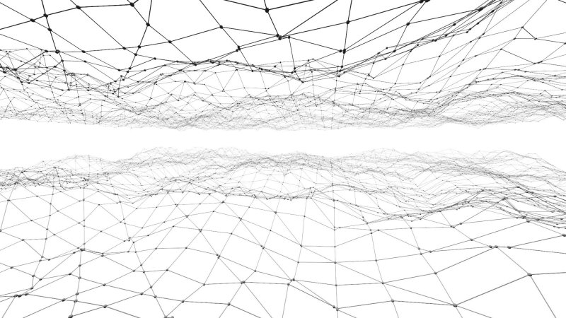 Абстрактные линии на прозрачном фоне