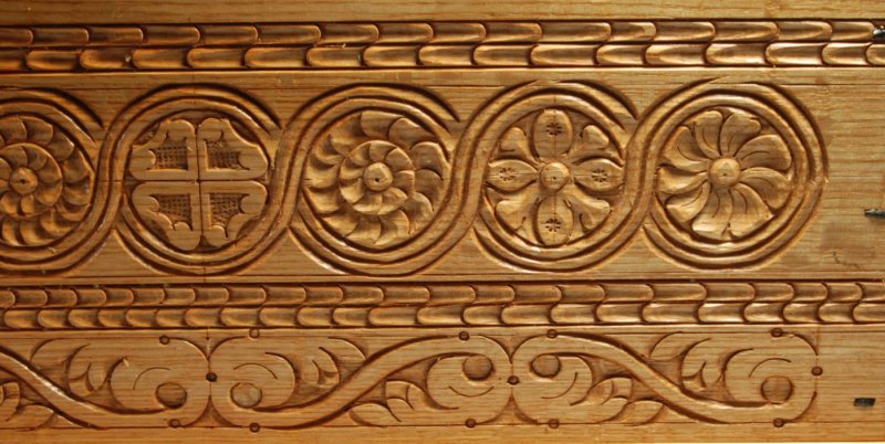 Скобчатая резьба по дереву