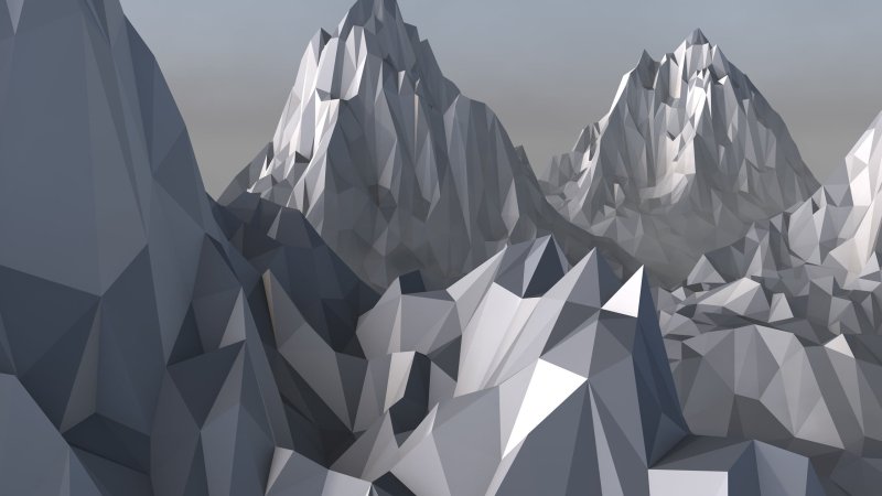 Полигональная Low Poly