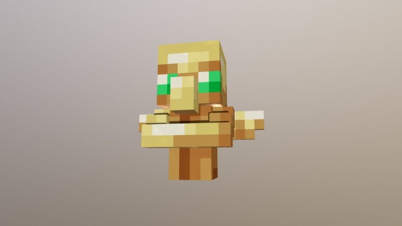 3д Тотем майнкрафт