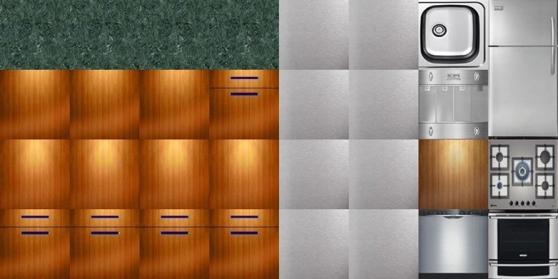 Фасад кухни текстура