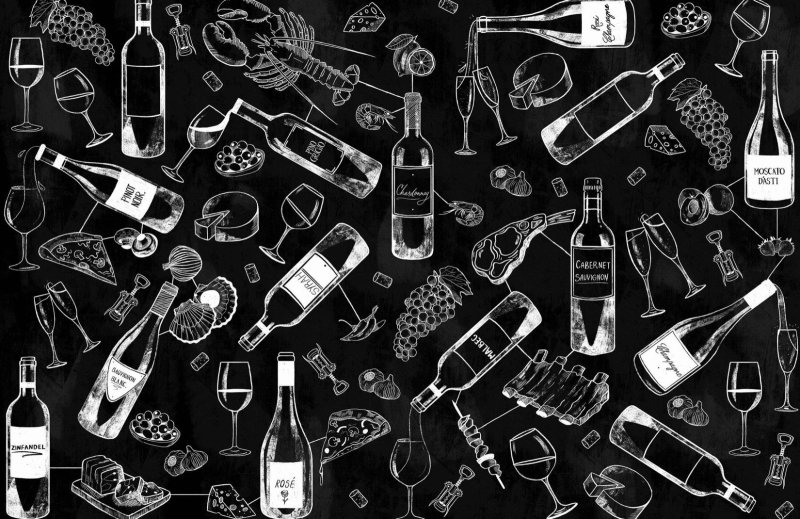 Паттерн бутылки вина