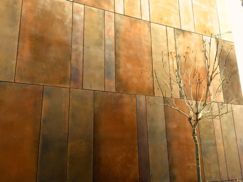 Кортеновская сталь в архитектуре