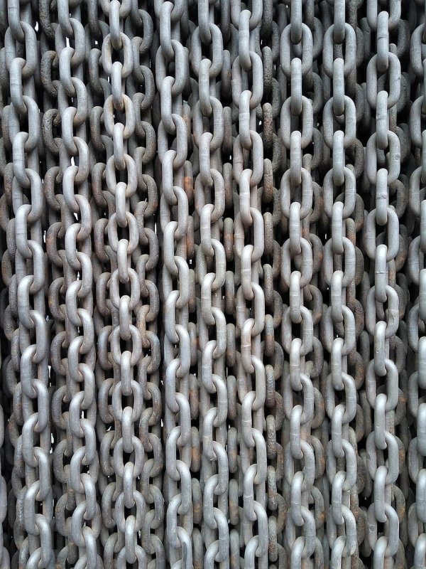 Текстура цепи