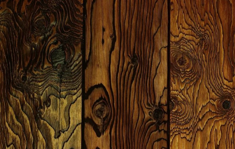 Фактура брашированное дерево