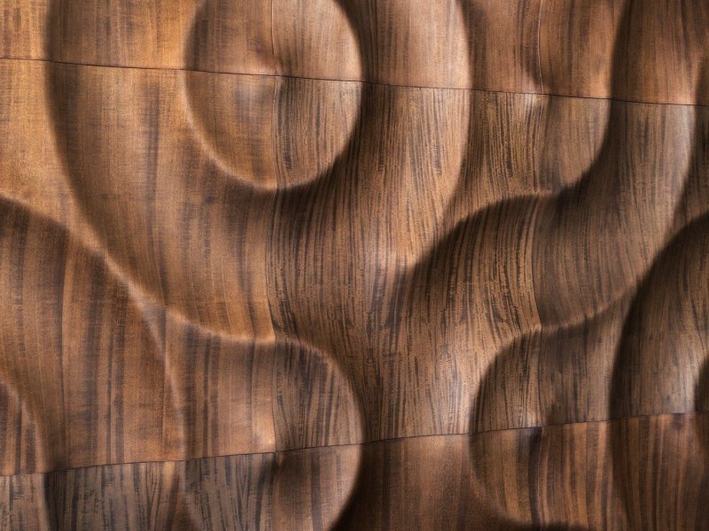 Текстурные деревянные панели