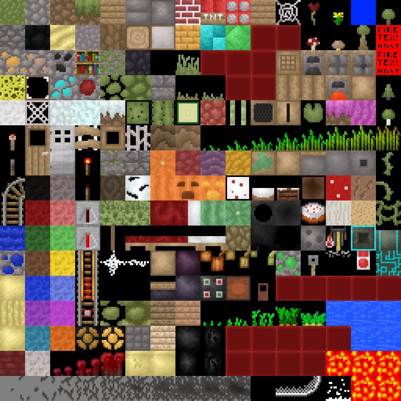 Блоки из МАЙНКРАФТА