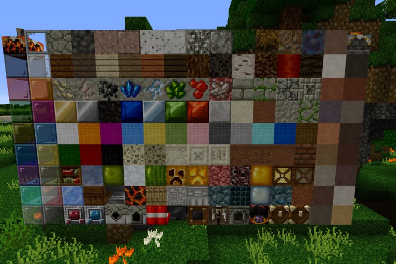 Текстуры из МАЙНКРАФТА
