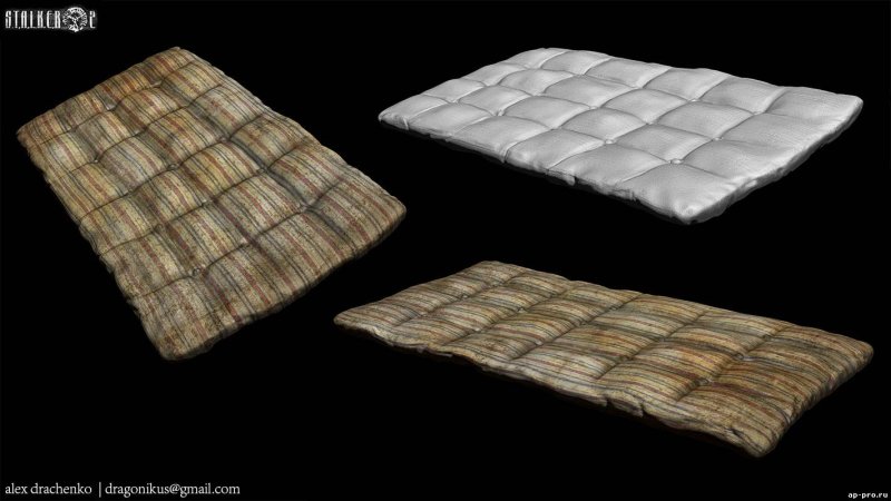 Обоссаный матрас 3д модель