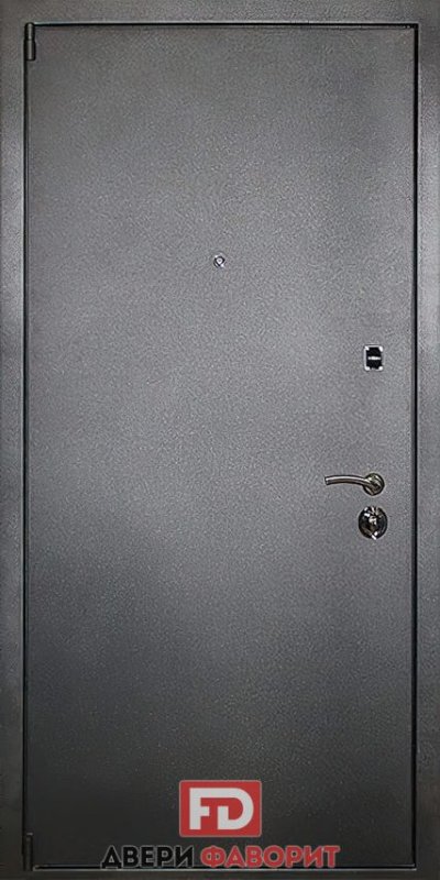 Входная дверь внешняя черный муар внутренняя светло серая