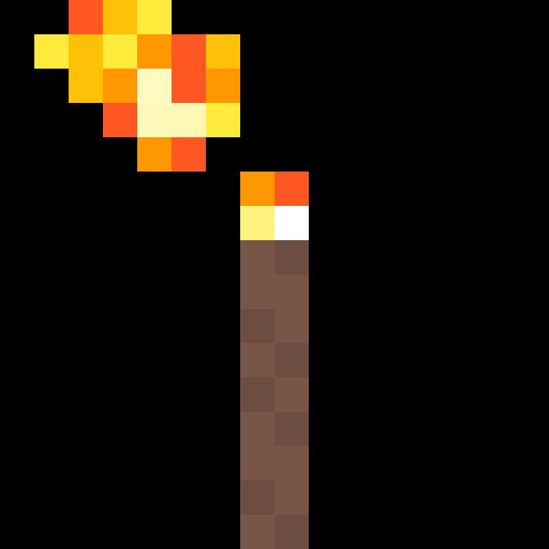 Факел в МАЙНКРАФТЕ