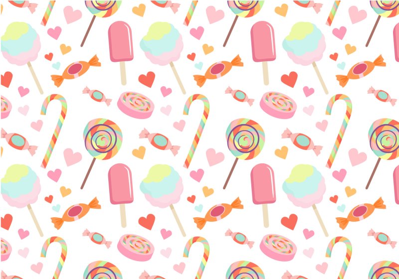 Конфетный фон