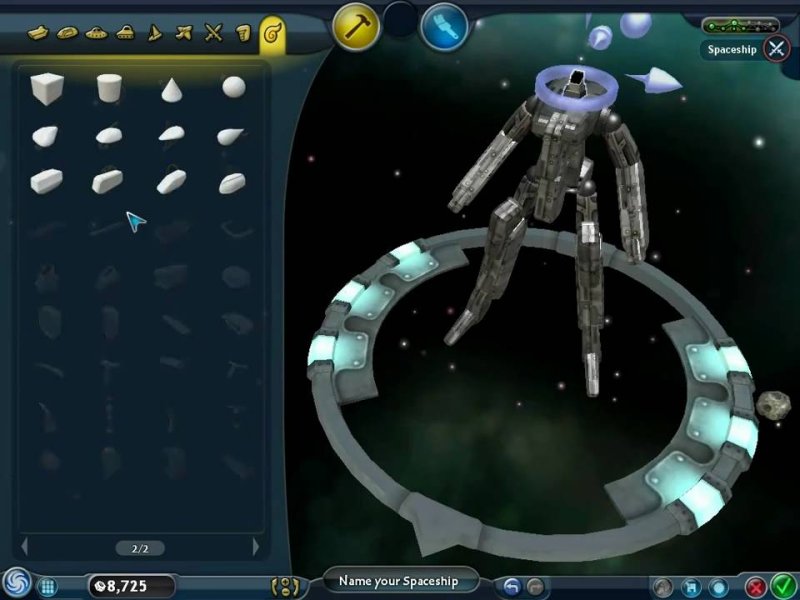 Корабль гроксов для Spore