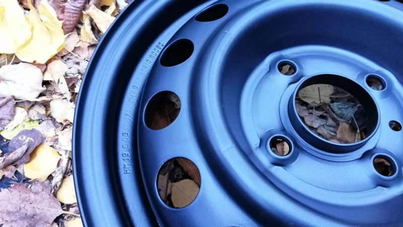 Покраска штампованных дисков