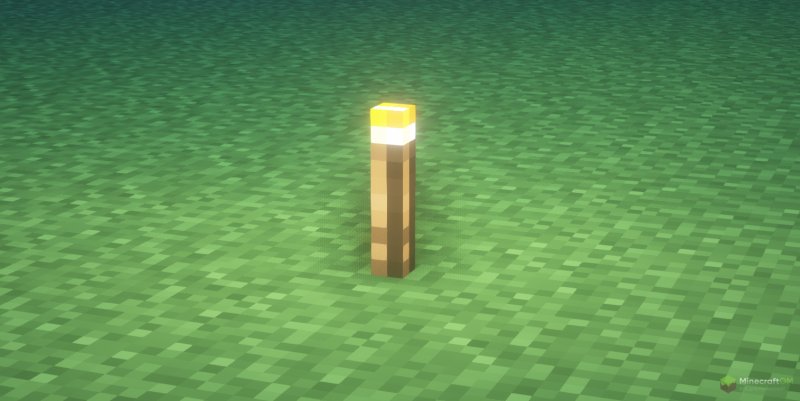 Светильник факел майнкрафт