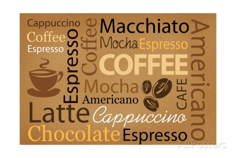 Постер кофе