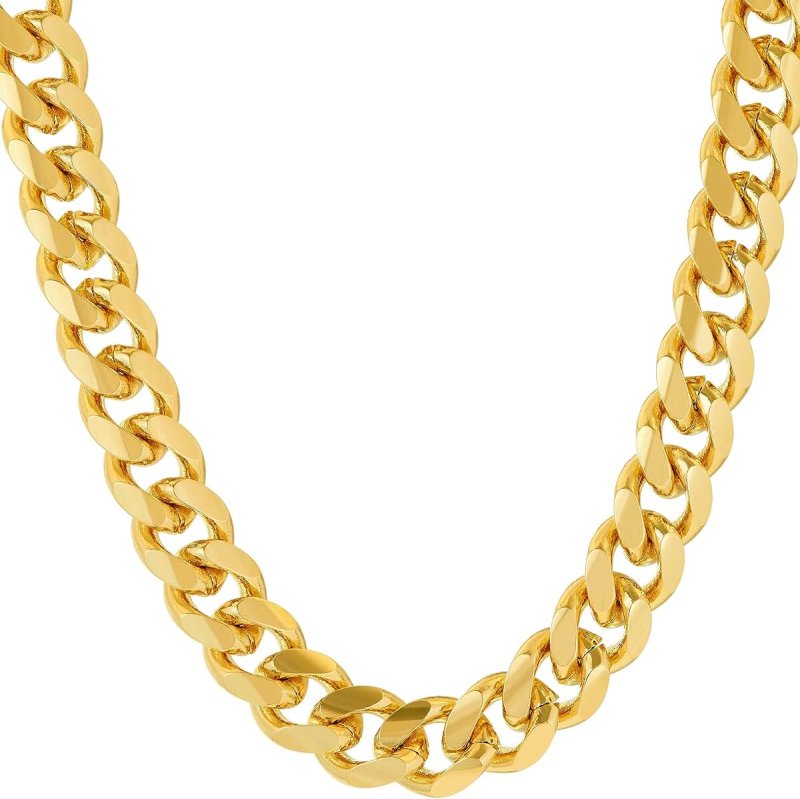 Золотая цепь Cuban link