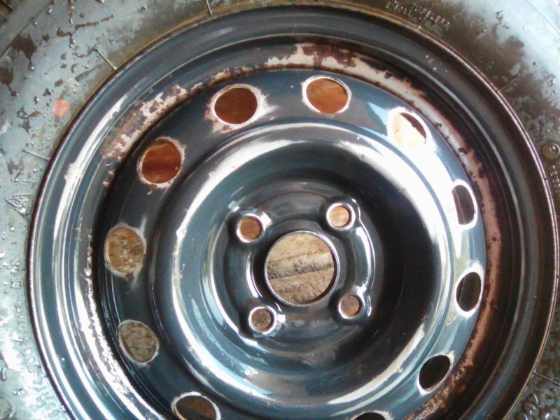 Ржавые диски от УАЗ Патриот штампованные