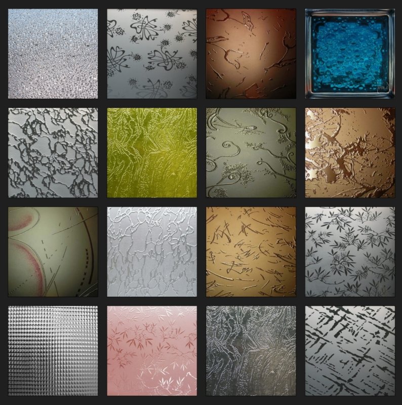 Декоративное стекло