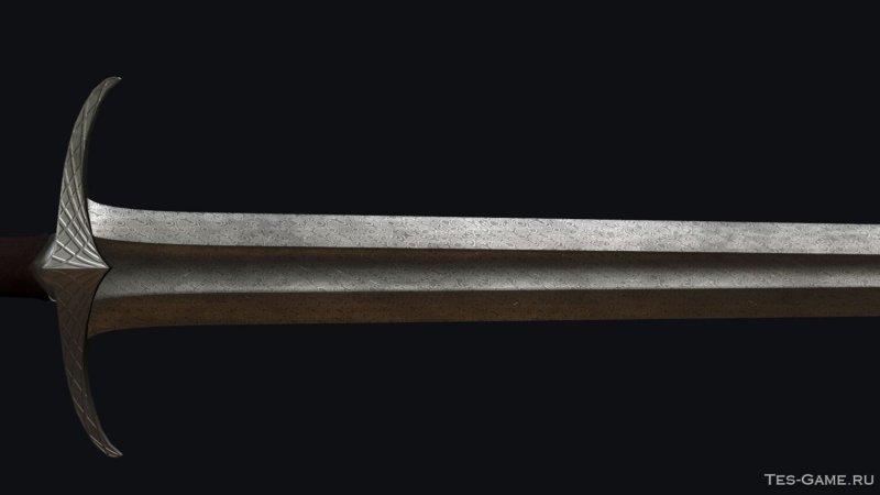 Меч одноручный сбоку
