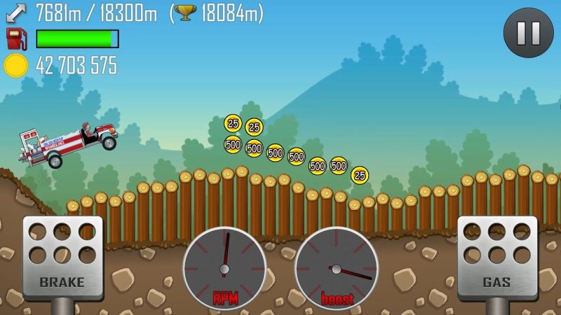 Игра машина Hill Climb