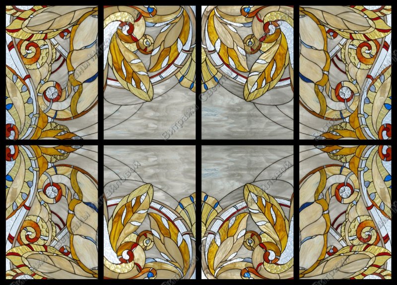 Витражи арт деко Светланы Михайловой