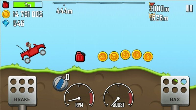 Игра Hill Climb Racing