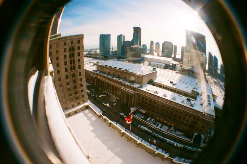 Эффект рыбий глаз