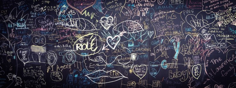 Текстура доски для мела