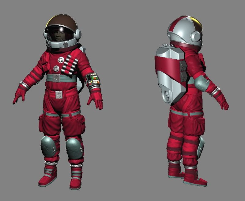 АМОНГАС костюме Космонавта