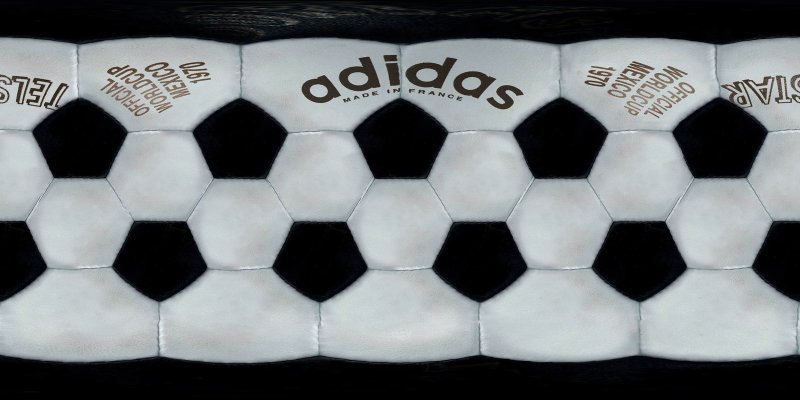 Развертка футбольного мяча