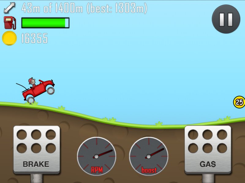 Игра Hill Climb Racing