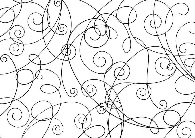 Узоры завитки
