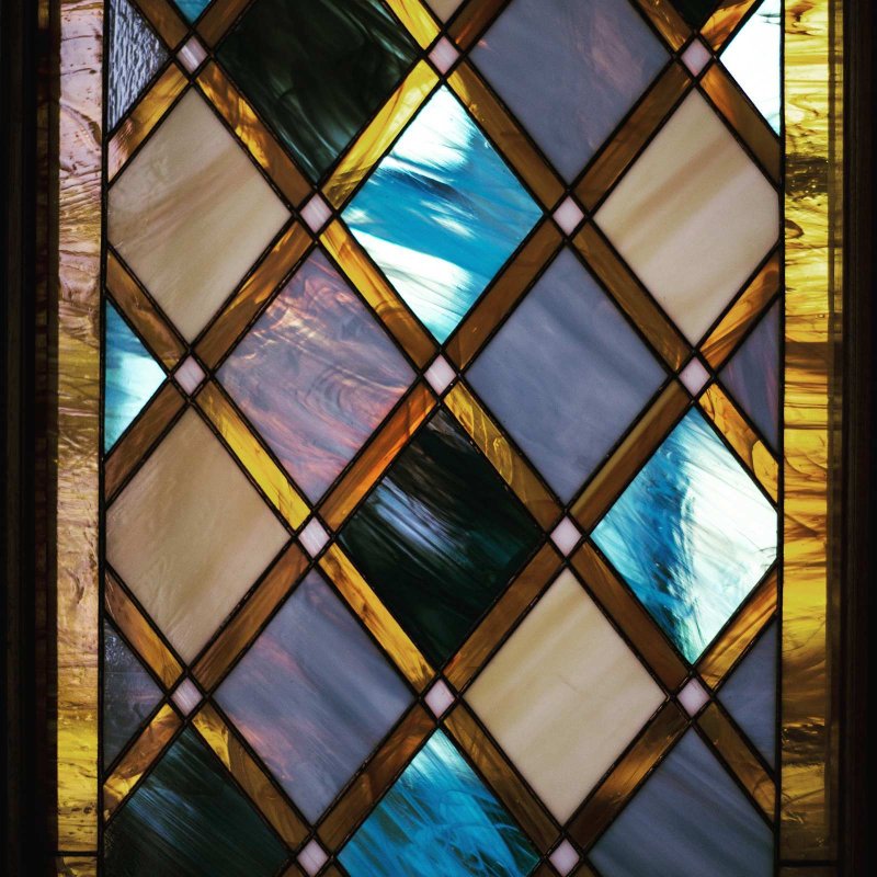 Цветное витражное стекло