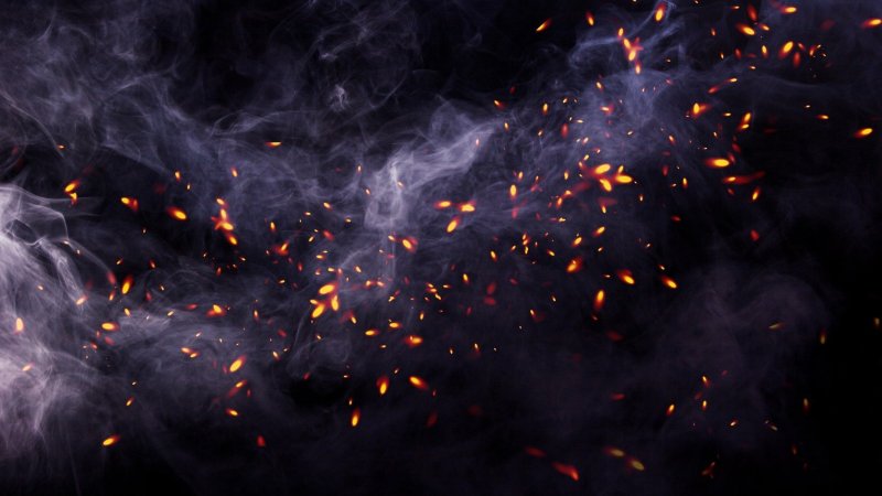 Огненный фон