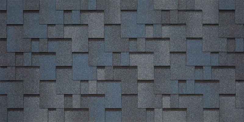 Гибкая черепица Тетрис коричневый